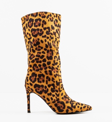 Cizme dama Kiefer Animal Print
