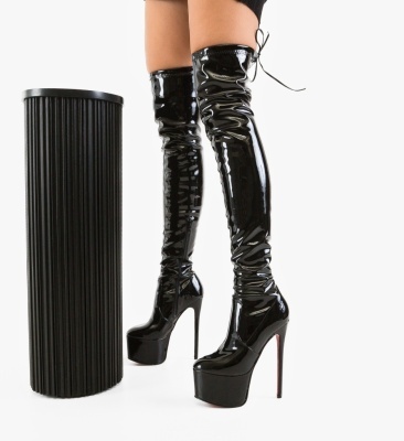Cizme dama Safiria Negre 3