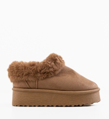 Cizme tip Ug Jaden Khaki
