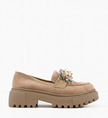 Pantofi Casual Barry Khaki