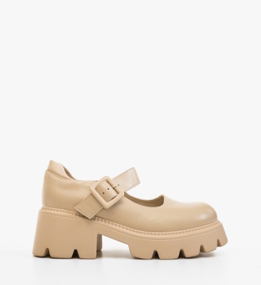 Pantofi Casual dama Bokfa Bej 2