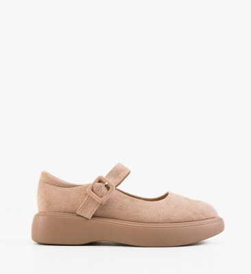 Pantofi Casual dama Eowin Bej