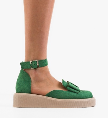 Pantofi Casual dama Hammbe Verzi