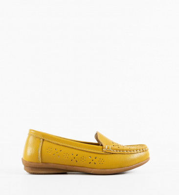 Pantofi Casual Debar Galbeni