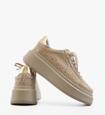 Pantofi Casual Ganey Bej 2