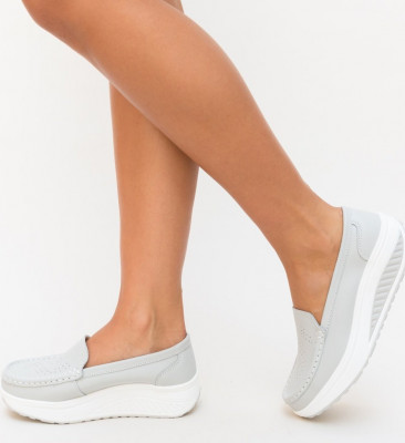 Pantofi Casual Musta Gri