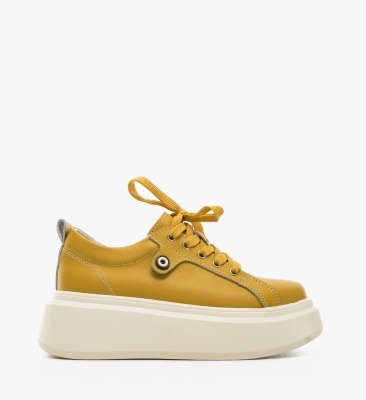 Pantofi Casual Nuandre Galbeni