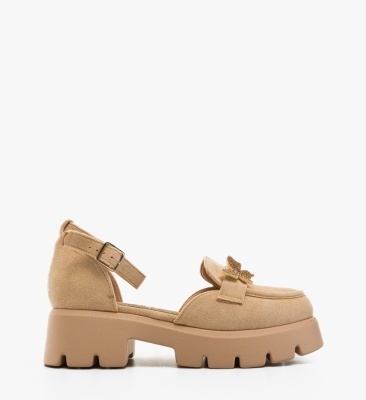Pantofi Casual Polly Bej