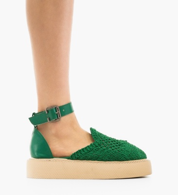 Pantofi Casual Rauros Verzi
