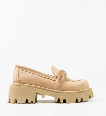 Pantofi Casual Spikez Bej