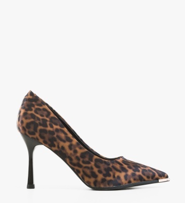 Pantofi cu toc Felly Print