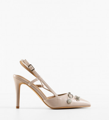Pantofi dama Angu Bej