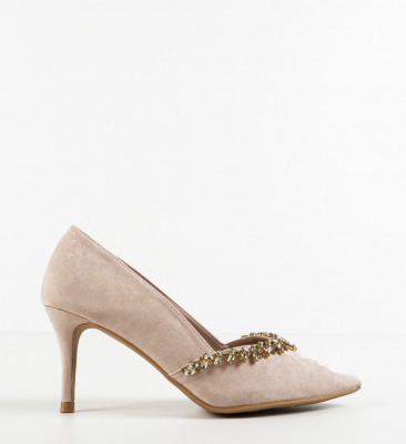 Pantofi dama Caiden Bej