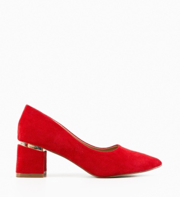 Pantofi dama Hazmelo Rosii