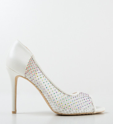 Pantofi dama Kimora Albi