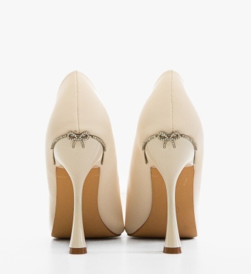 Pantofi dama Linda Bej