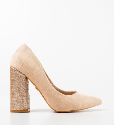 Pantofi Primo Nude