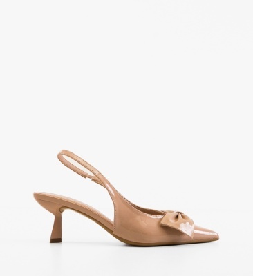 Pantofi stiletto dama Frederik Nude