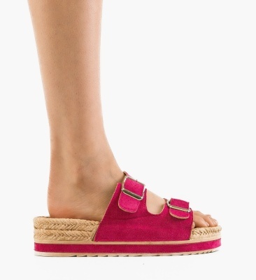 Papuci dama Roshun Fuchsia