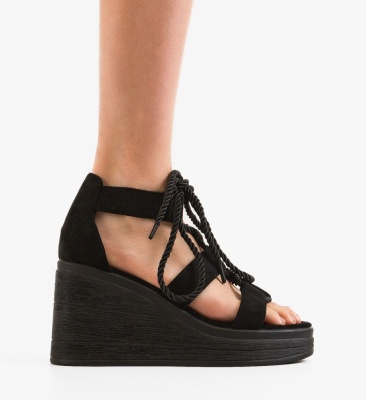 Platforme dama Esmee Negre