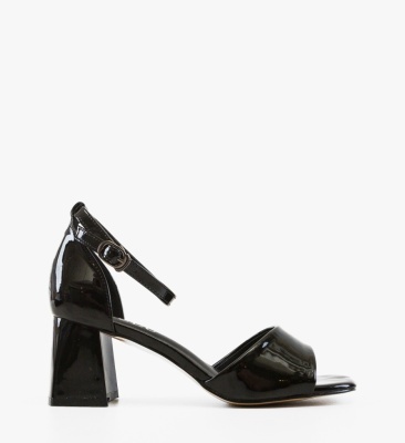 Sandale cu toc Azaf Negre