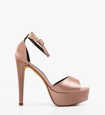 Sandale cu toc Findlay Roz