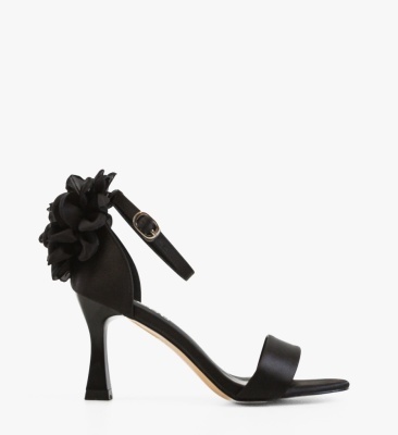 Sandale cu toc Rouzy Negre