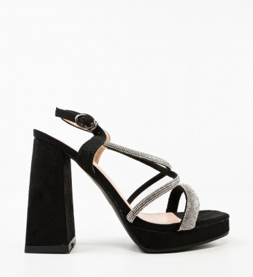 Sandale dama Boots Negre