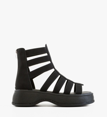 Sandale dama Budica Negre