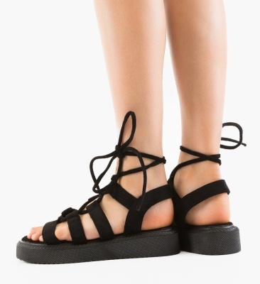 Sandale dama Dakline Negre