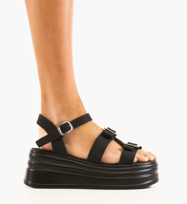 Sandale dama Factosa Negre
