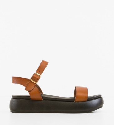 Sandale dama Haggyu Camel