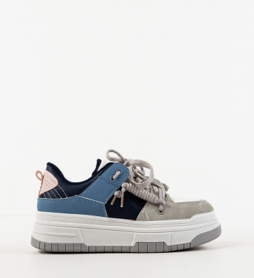 Sneakers dama Deleon Gri