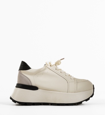 Sneakers dama Reqa Bej